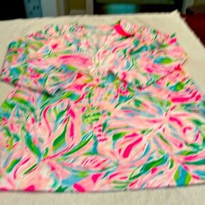 Lilly Pulitzer cotton tunic XL